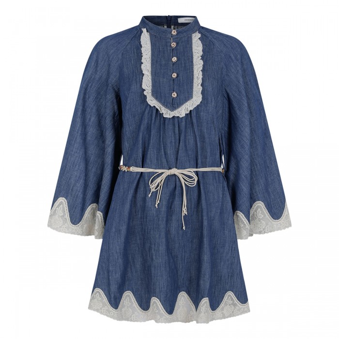 Awaken denim mini dress