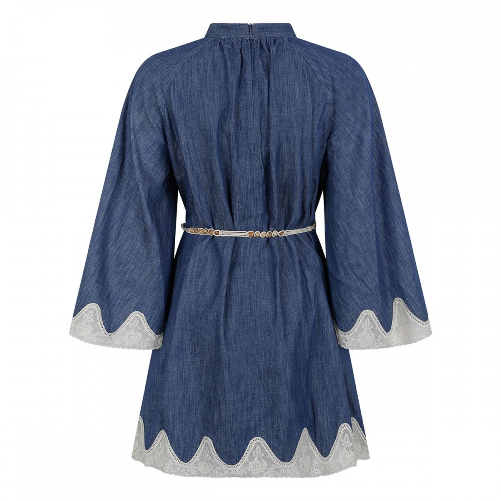 Awaken denim mini dress