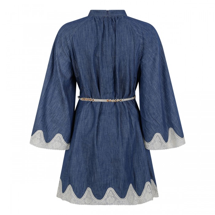 Awaken denim mini dress