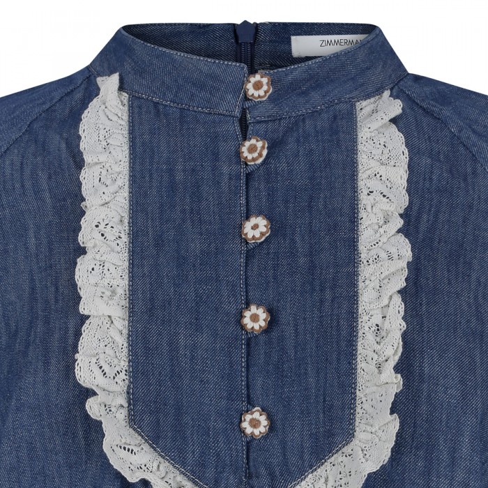 Awaken denim mini dress