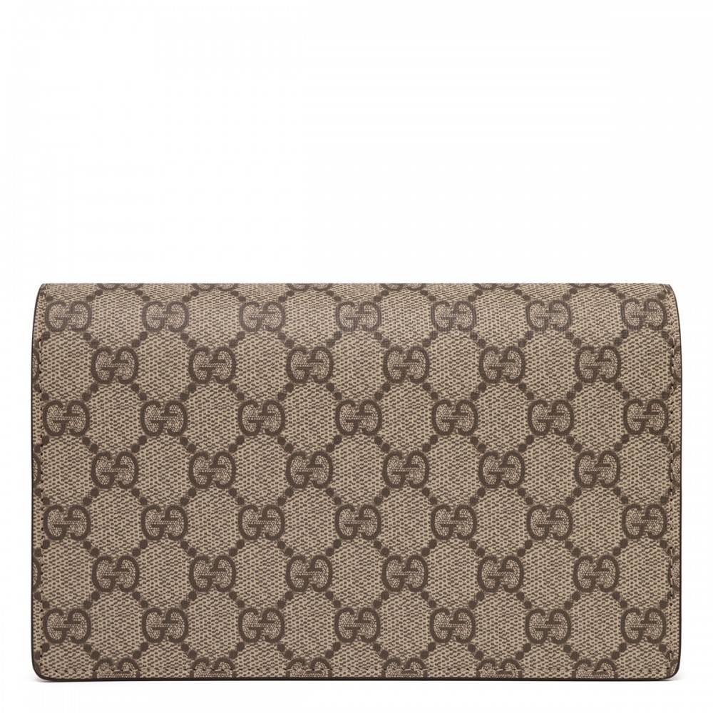 GG Marmont wallet on chain