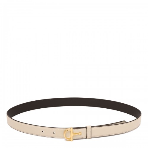 Half-Horsebit thin belt