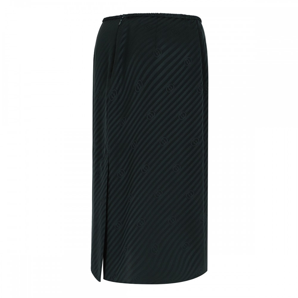 Interlocking G jacquard skirt