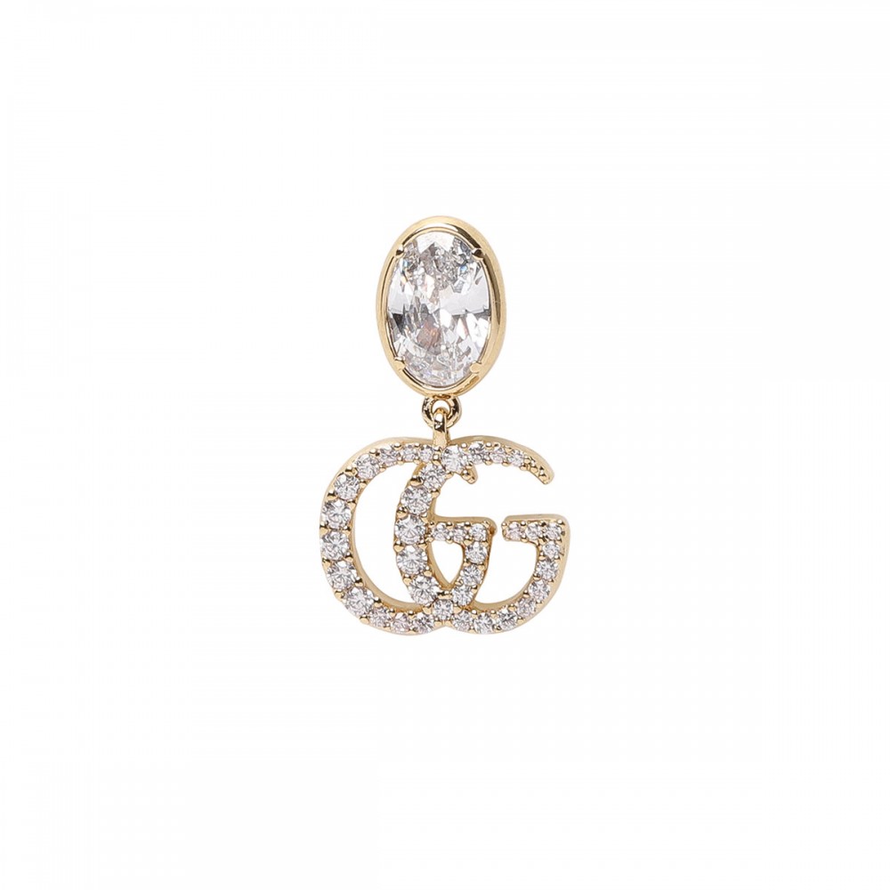 GG Marmont crystal drop earrings