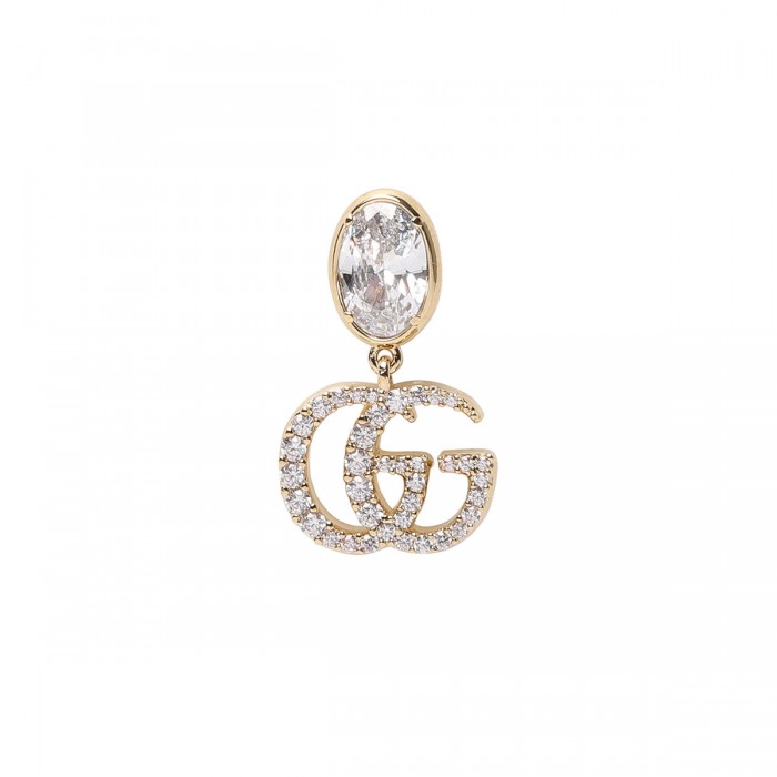 GG Marmont crystal drop earrings
