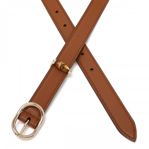 Oval buckle thin belt 2