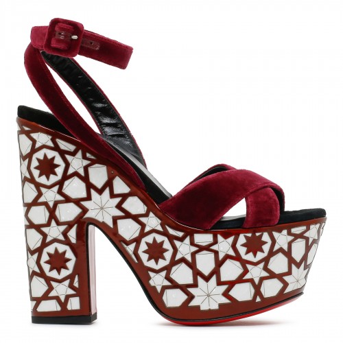 Superyaz platform sandals