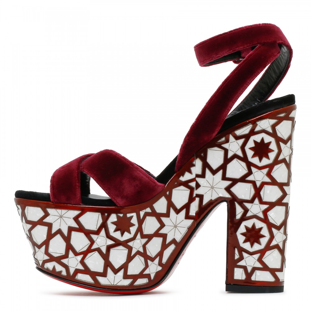 Superyaz platform sandals
