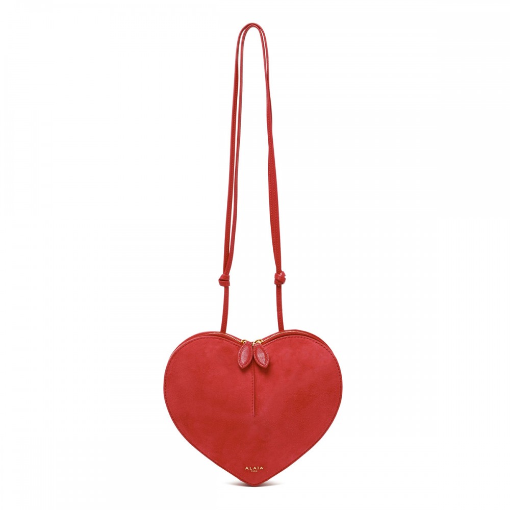 Le Coeur suede bag