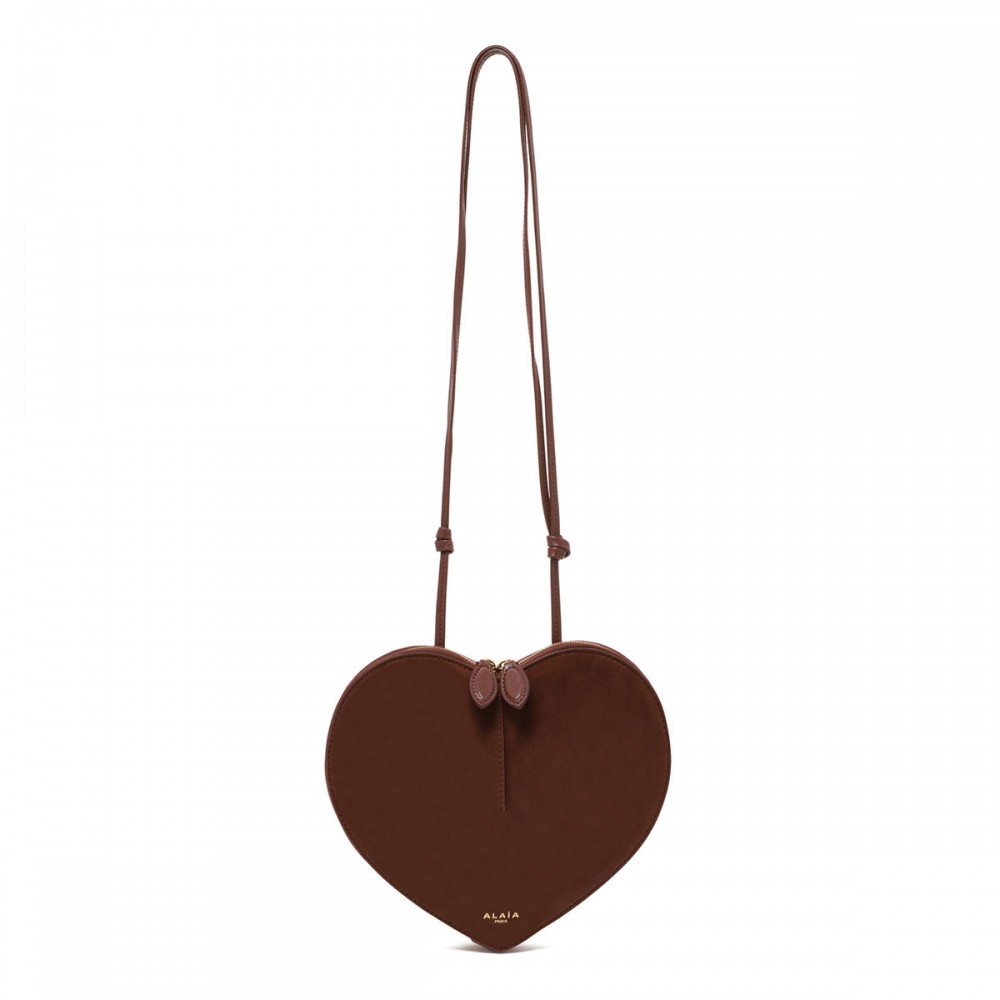 Le Coeur suede bag