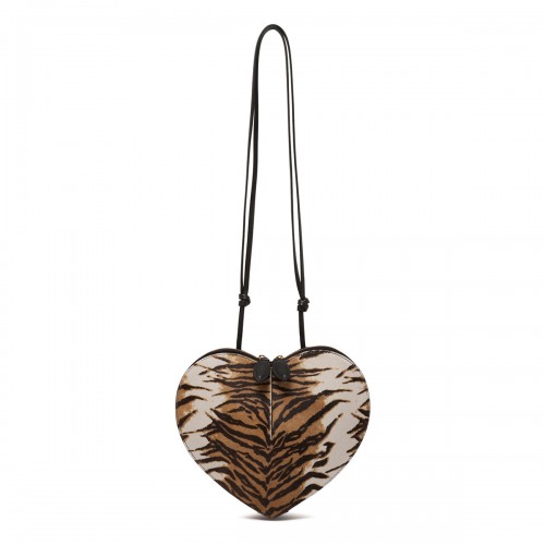 Le Coeur hair-calf leather bag