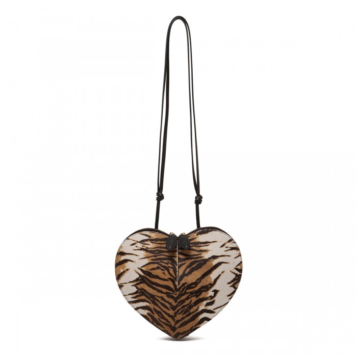 Le Coeur hair-calf leather bag