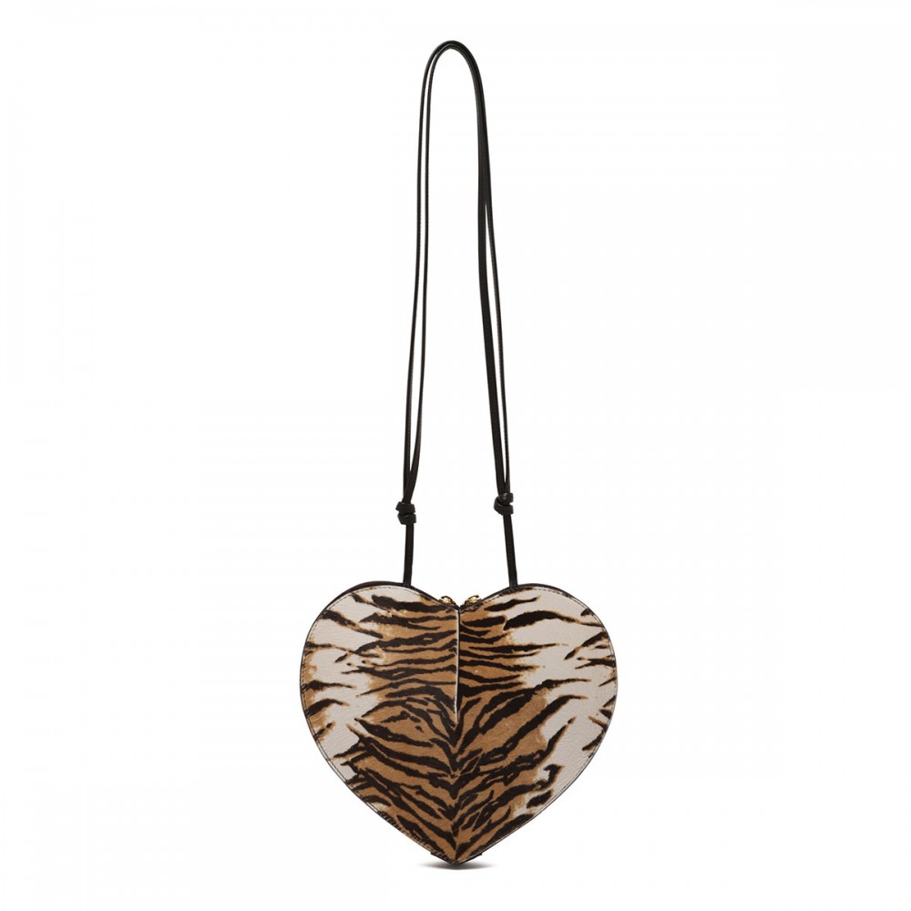 Le Coeur hair-calf leather bag