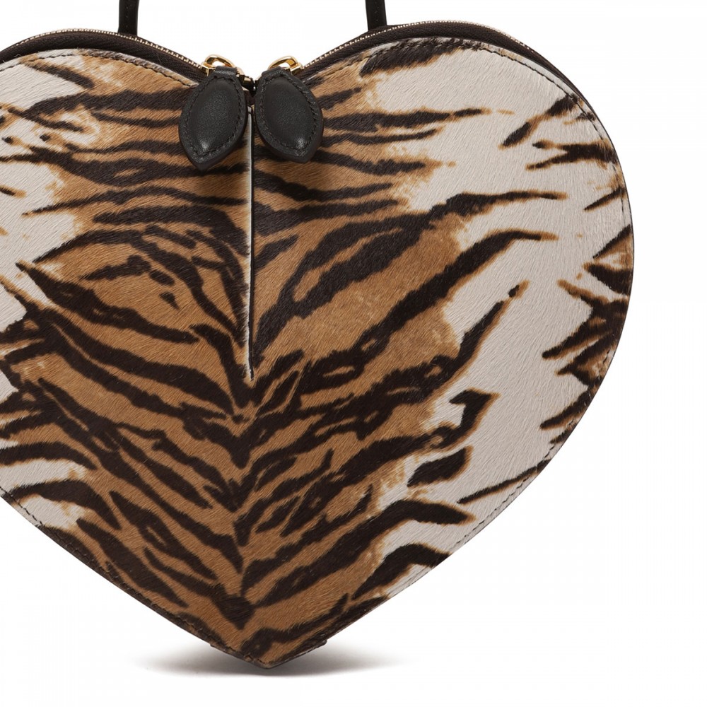 Le Coeur hair-calf leather bag