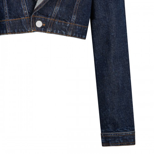 Hooded denim jacket 2