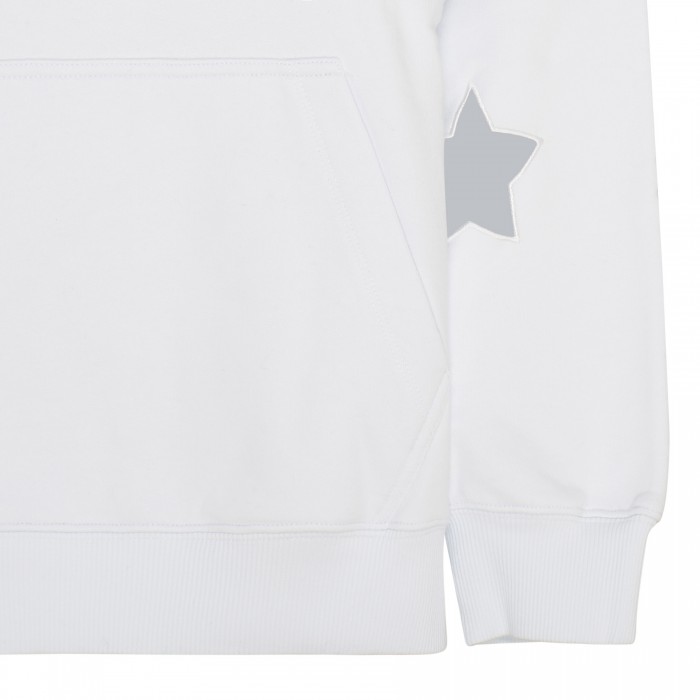 Stars white hoodie