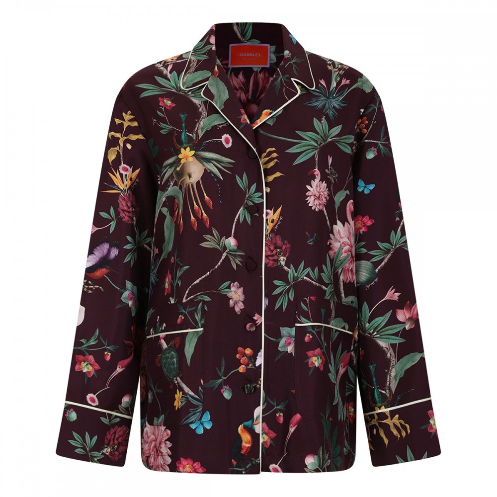 Pajama floral shirt