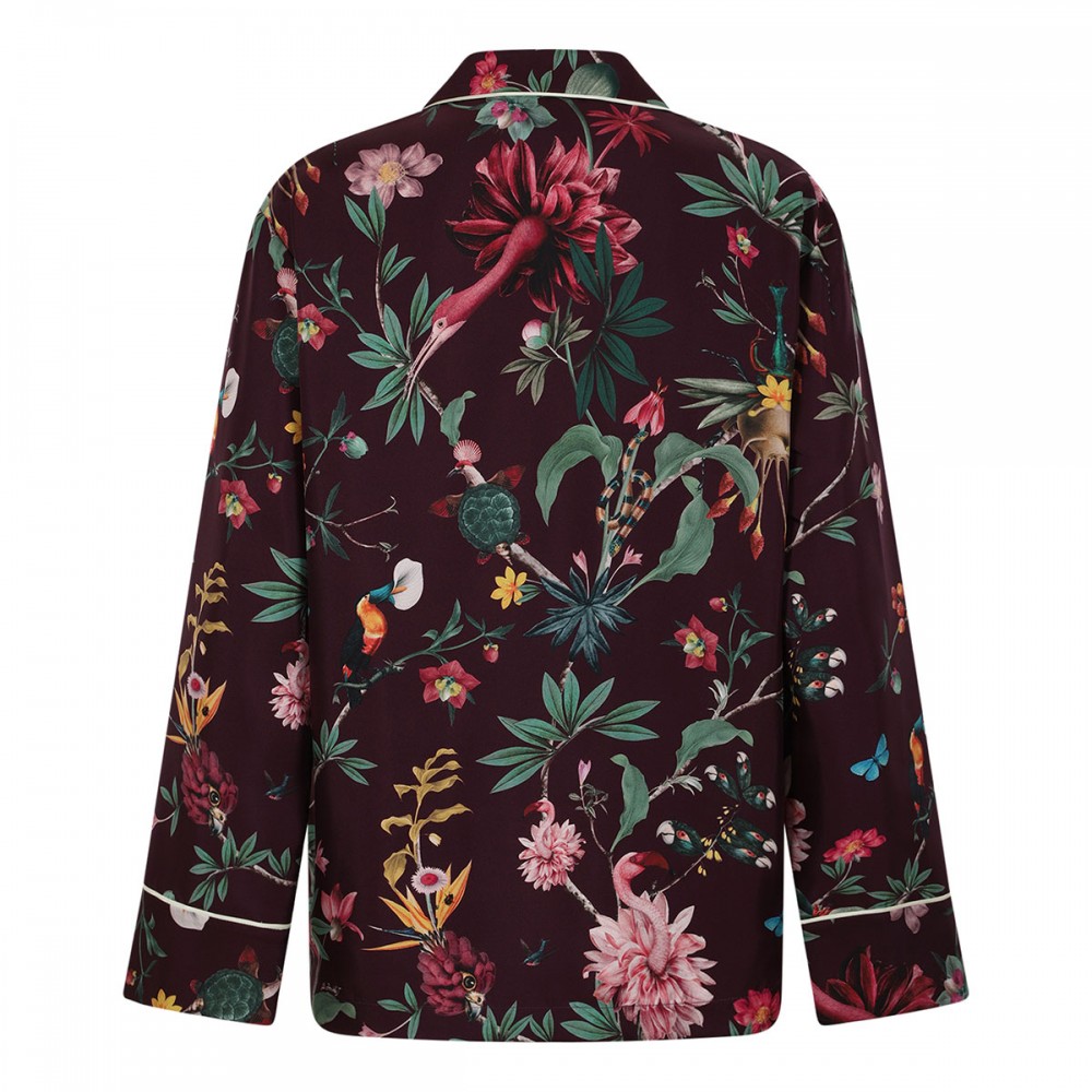 Pajama floral shirt