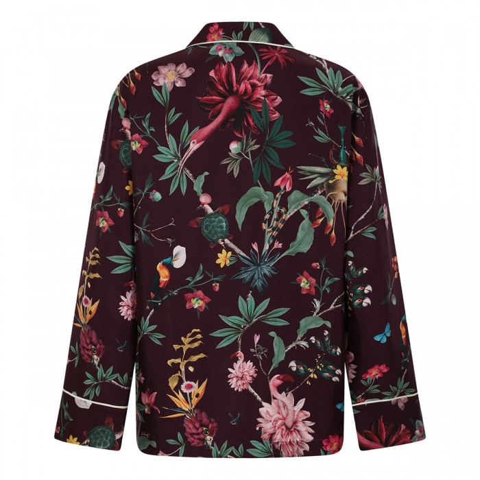 Pajama floral shirt