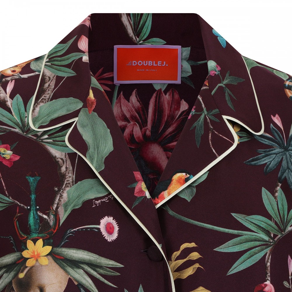 Pajama floral shirt