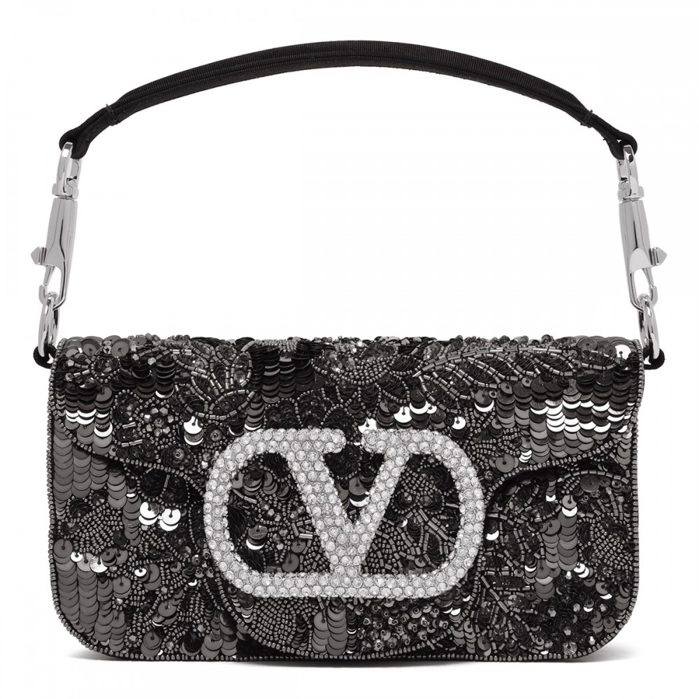 Locò small embroidered shoulder bag