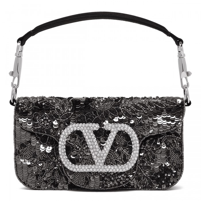 Locò small embroidered shoulder bag