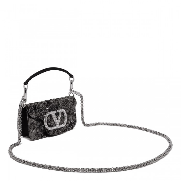 Locò small embroidered shoulder bag