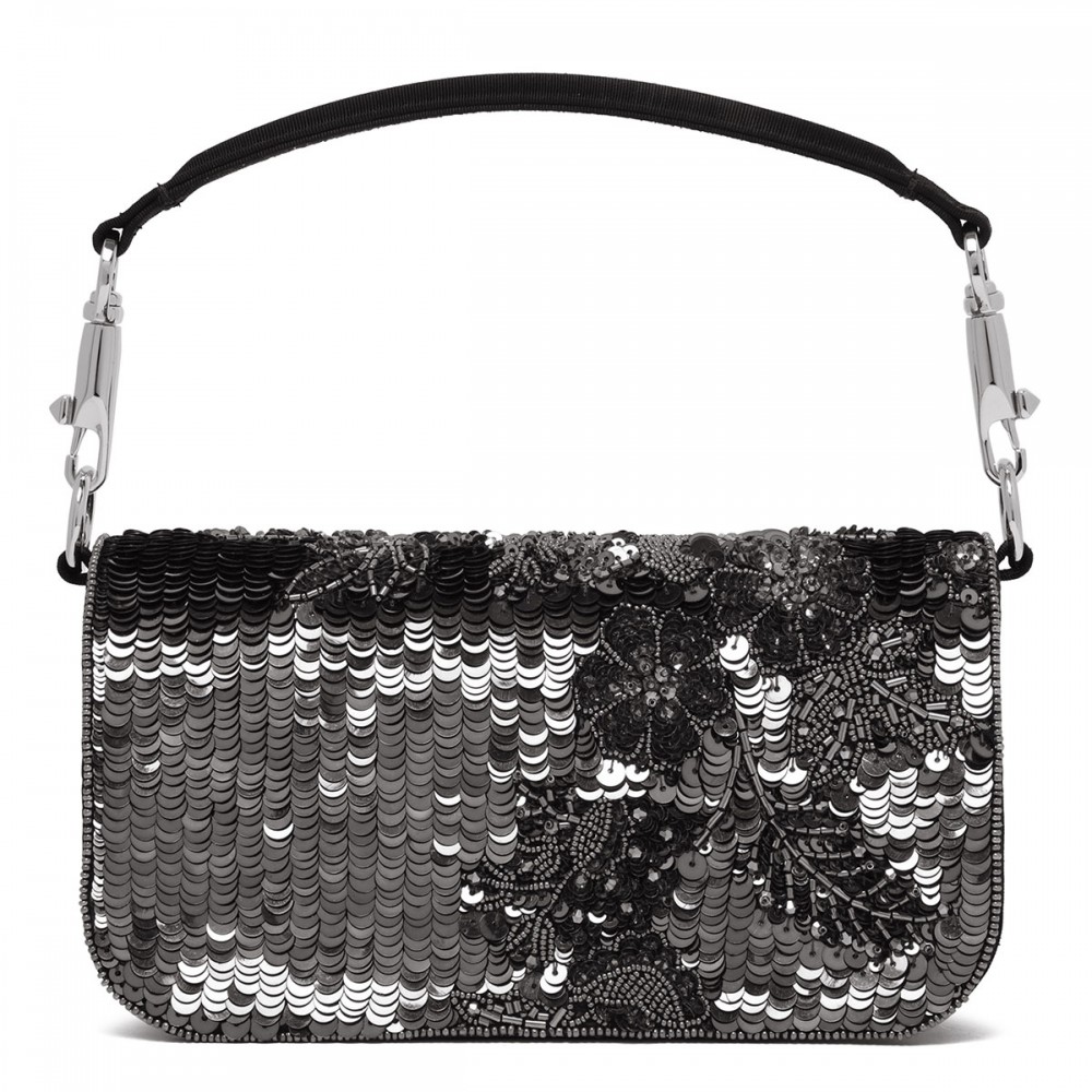 Locò small embroidered shoulder bag