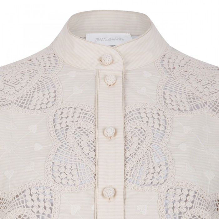 Wanderlust crochet shirt