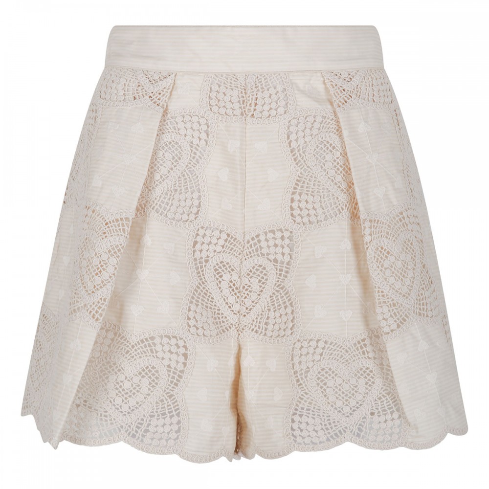 Wanderlust crochet shorts