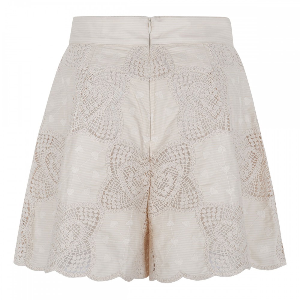 Wanderlust crochet shorts