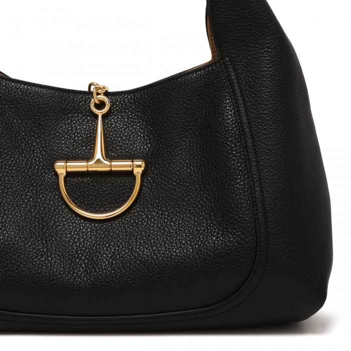 Softbit leather shoulder bag