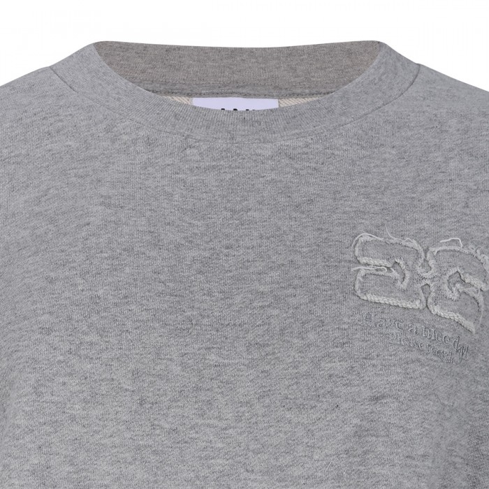 Isoli sweatshirt with peplum hem