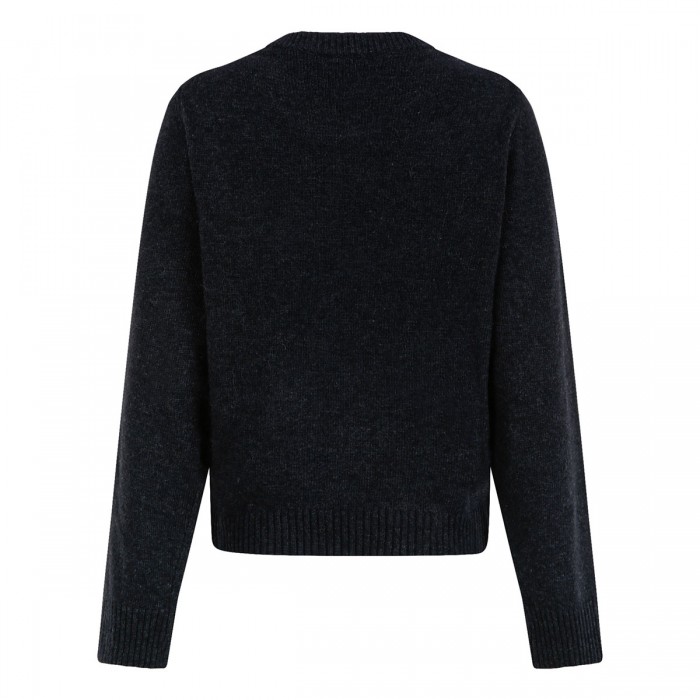 Graphic wool sweater