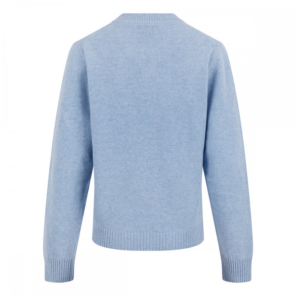 Graphic wool sweater