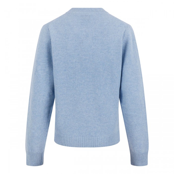 Graphic wool sweater