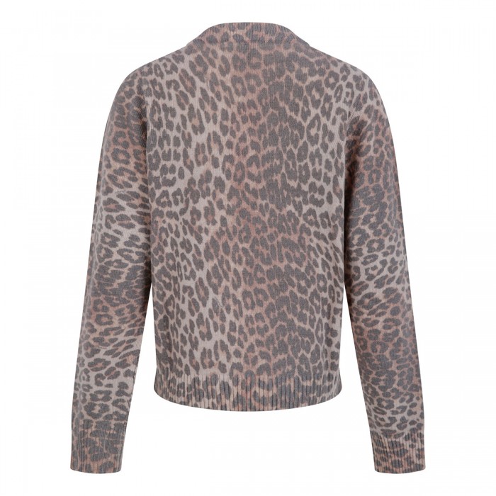 Graphic wool sweater