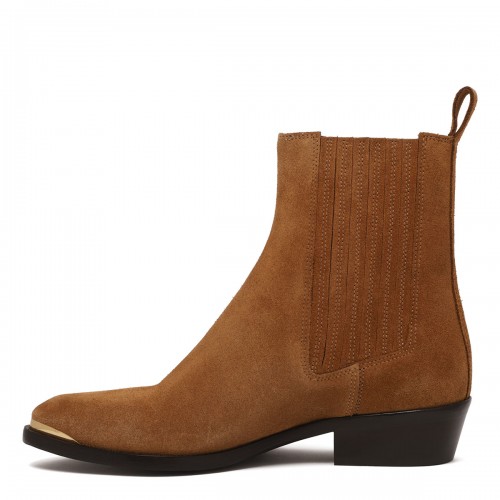 Delano suede booties 2