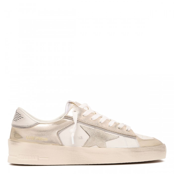 Stardan suede and leather sneakers