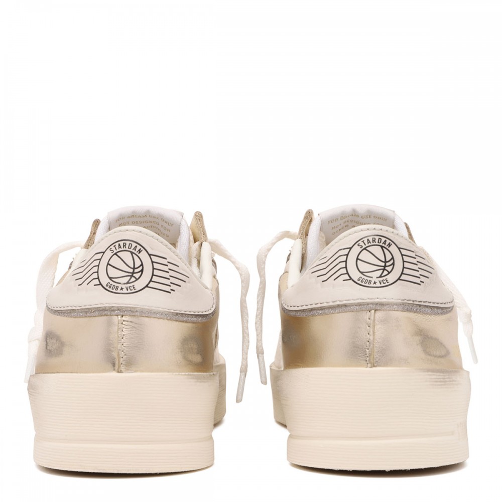 Stardan suede and leather sneakers