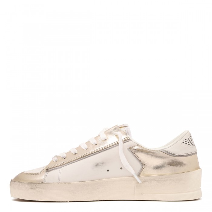 Stardan suede and leather sneakers