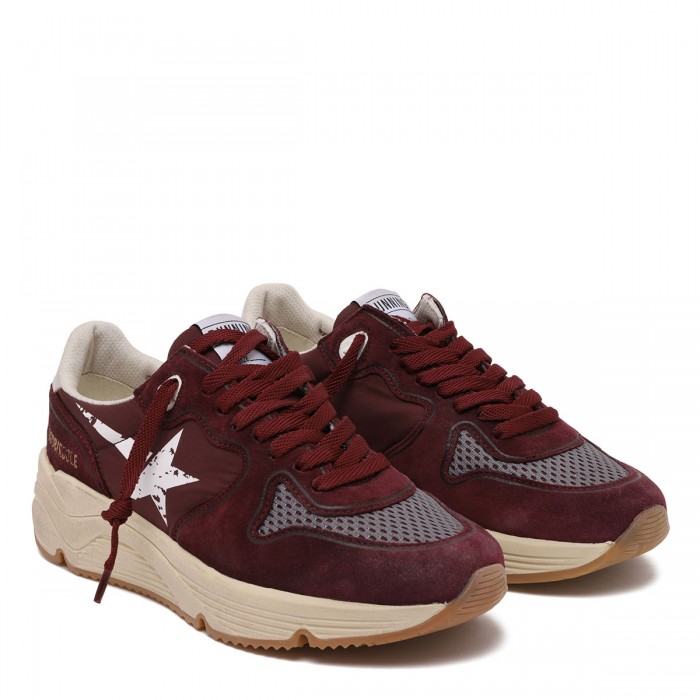 RunningSole burgundy sneakers