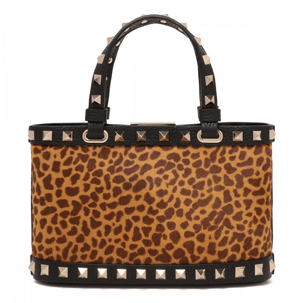 Rockstud mini shopping bag