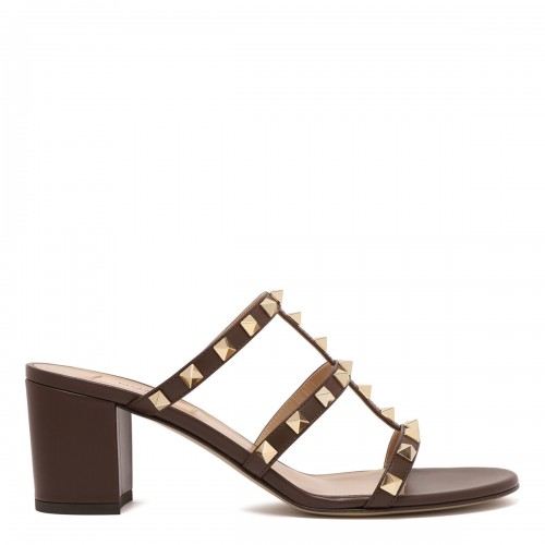Rockstud slide sandals