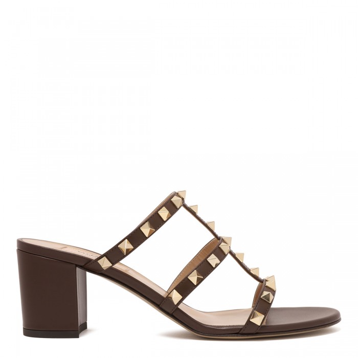 Rockstud slide sandals