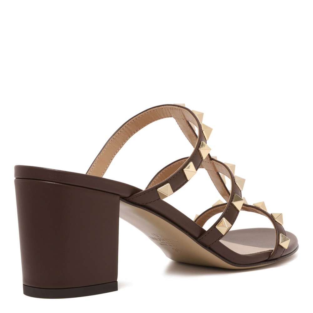 Rockstud slide sandals