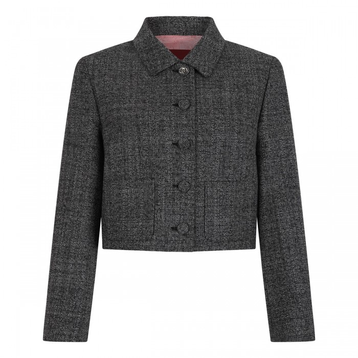 Wool grisaille jacket