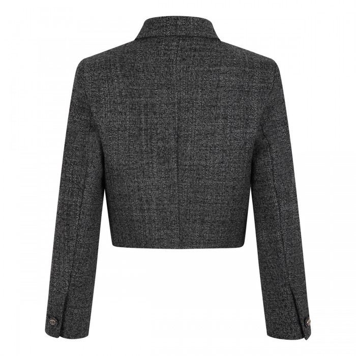 Wool grisaille jacket