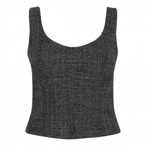Wool grisaille top