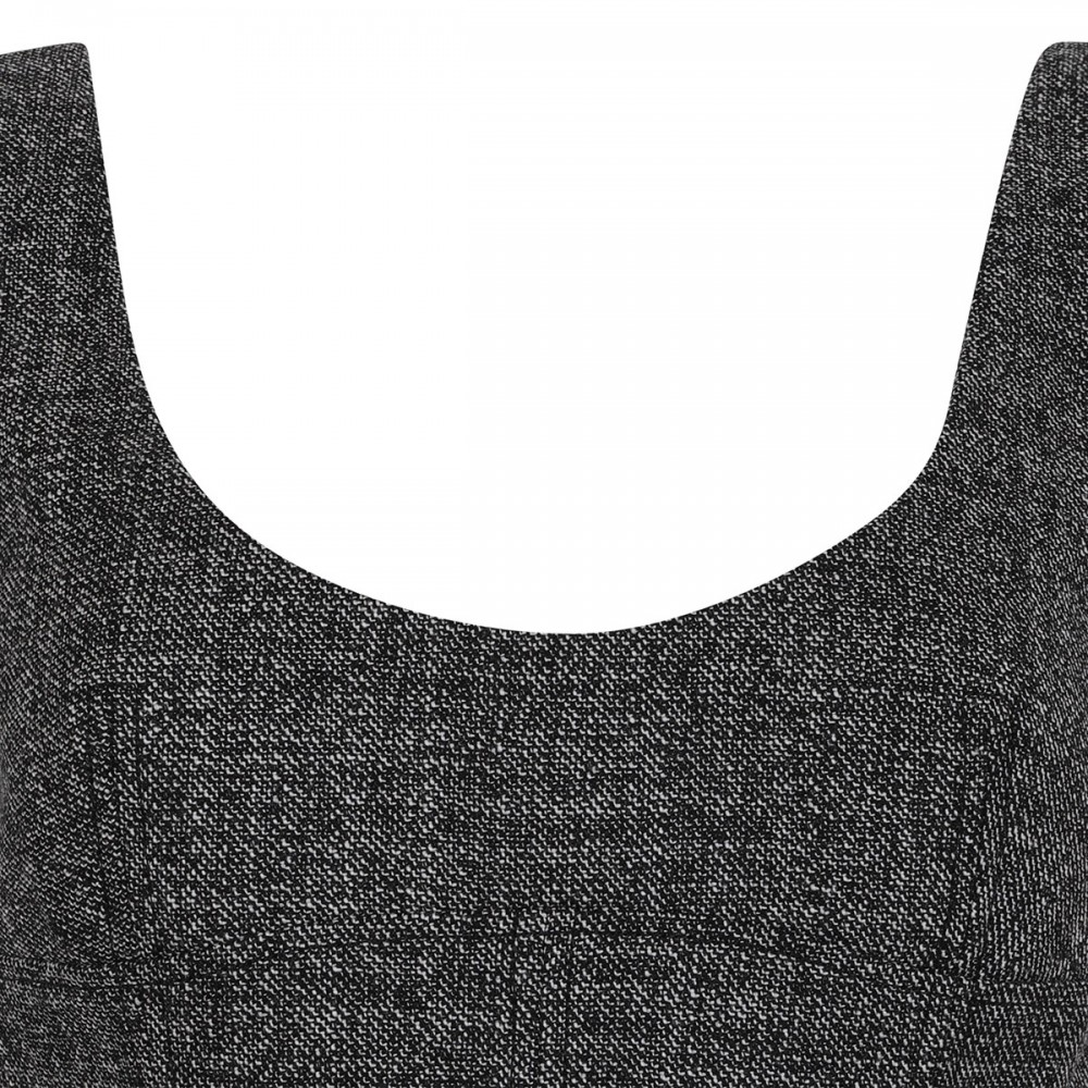 Wool grisaille top